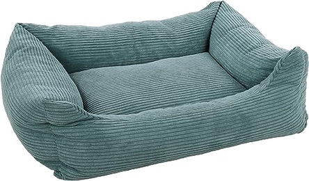 Flamingo Velutto Hundebett rechteckig blau – Bild 1 von 4