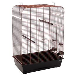 Flamingo Vogelkäfig Sittichkäfig Marja kupfer/schwarz – Bild 1 von 7
