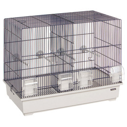 Produktbild von Flamingo Vogelkäfig Timor weiß/blau