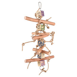 Produktbild von Flamingo Vogelspielzeug Birma Streifen Papier - 50 cm