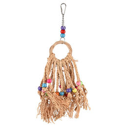 Produktbild von Flamingo Vogelspielzeug Duma Ring mit farbigen Perlen