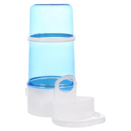 Produktbild von Flamingo Vogeltränke Wasser- und Futterbrunnen Kai blau/weiß - 420 ml