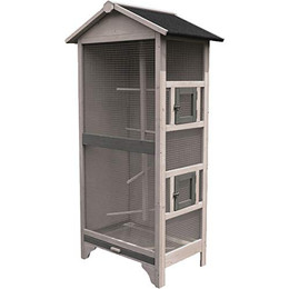 Produktbild von Flamingo Voliere Holzvoliere Nevada Cottage
