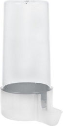 Produktbild von Flamingo Wasser- und Futterbrunnen Neri transparent/weiß - 0,22 l
