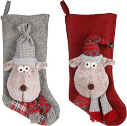 Produktbild von Flamingo Weihnachtssocke Renda Rentier