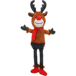 Produktbild von Flamingo Weihnachtsspielzeug Jeffra Rentier Braun