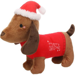 Produktbild von Flamingo Weihnachtsspielzeug Tikko Dackel Braun