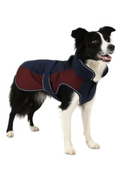 Produktbild von Flamingo Winterjacke Eisberg Dunkelblau/Bordeaux - 1 Stk.