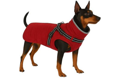 Flamingo Wintermantel Duker Rot 30cm - 30 cm – Bild 1 von 6