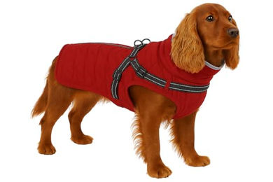 Flamingo Wintermantel Duker Rot 45 cm - 1 Stk. – Bild 1 von 7