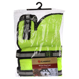 Flamingo Wintermantel Eisbär Fluo gelb 60 cm – Bild 1 von 7