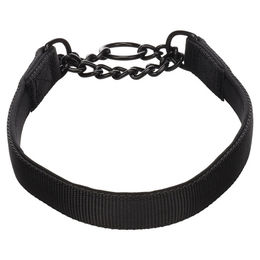 Flamingo Zug-Stop-Halsband Trero schwarz – Bild 1 von 3