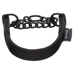 Flamingo Zug-Stop-Halsband Trero schwarz – Bild 1 von 3