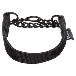 Flamingo Zug-Stop-Halsband Trero schwarz – Bild 1 von 3