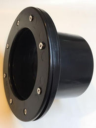 Produktbild von Flansch ABS gekrümmt 110mm