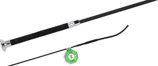 Produktbild von FLECK Dressurgerte SilkTouch PREMIUM 110 cm - Chrom