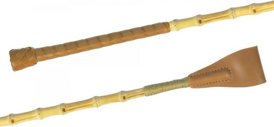 Produktbild von Fleck GreenLine Springstock Gartenbambus mit Ledergriff