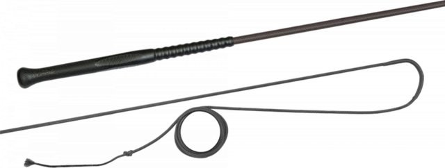 Produktbild von FLECK Longierpeitsche ERGO-Griff, 180 cm - schwarz