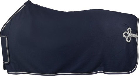 Produktbild von Fleece-Decke mit Brustklappe und Verzierung Horka