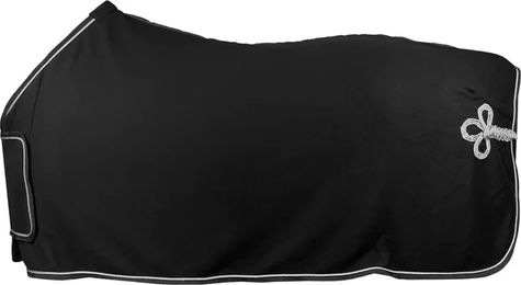 Produktbild von Fleece-Decke mit Brustklappe und Verzierung Horka