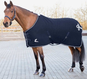 Produktbild von Fleecedecke aus Wolle für Pferde Horze Millau