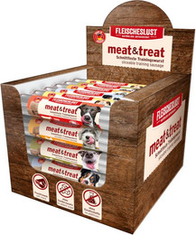Produktbild von Fleischeslust meat & treat 33 x 80 g - Mixpaket I (5 Sorten)