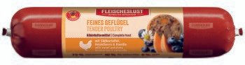 Fleischeslust Nassfutter Hund Adult Futterbox 8 x 400g Geflügel, Heidelbeere, Süßkartoffel & Kamille 8x400 g – Bild 1 von 8