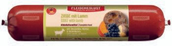 Fleischeslust Nassfutter Hund Adult Futterbox 8 x 400g Ziege, Lamm, Steckrübe, Kürbis & Heidelbeere 8x400 g – Bild 1 von 7