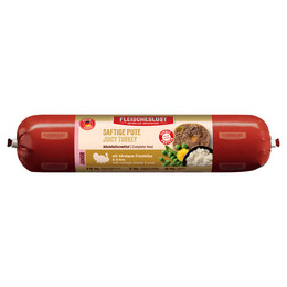 Produktbild von Fleischeslust Saftige Pute mit körnigem Frischkäse & Erbse Junior Nassfutter - 800 g