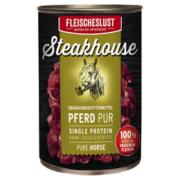 Produktbild von Fleischeslust Steakhouse Pferd Pur - 12 x 400 g