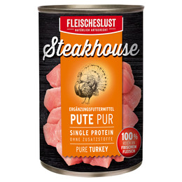Produktbild von Fleischeslust Steakhouse Pute Pur - 12 x 400 g