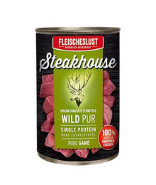 Produktbild von Fleischeslust Steakhouse Wild Pur - 410 g