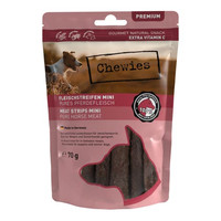 Produktbild von Fleischstreifen MINI Hundeleckerli aus 100 % Pferdefleisch - 70 g