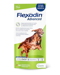 Produktbild von FLEXADIN Advanced Gelenkleckerlis für Hunde - 60 x 3 g