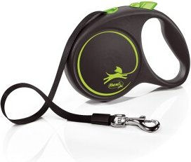 flexi Automatik-Leine Black Design L 5 m grün - 5 m – Bild 1 von 6