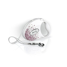 Produktbild von FLEXI automatische Hundeleine Glam Splash Pink S 3m - 3 m