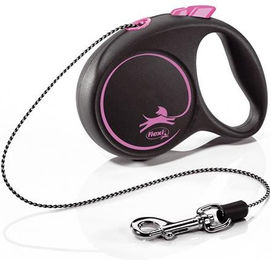flexi Black Design XS Seilleine 3 m Pink - 3 m – Bild 1 von 7