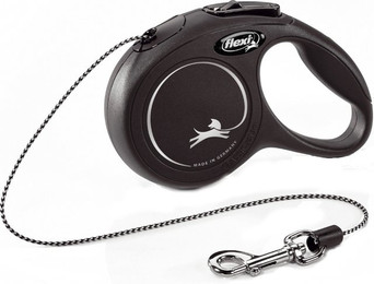 Produktbild von flexi Cat New Classic Seil-Leine schwarz - 1 Stk.