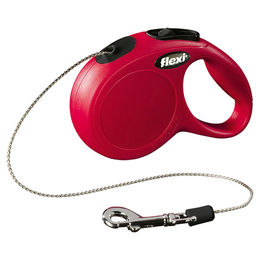 flexi® CAT XS Seil 3 m rot Roll-Leine für Katzen bis 8 kg - 3 m – Bild 1 von 6