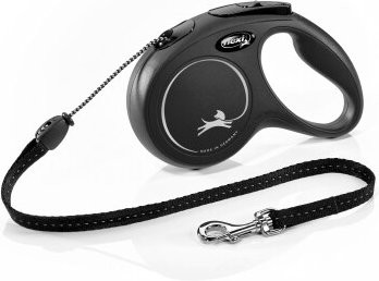 Produktbild von flexi Hundeleine New Classic Seil schwarz M 5 m - 5 m