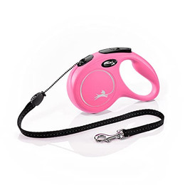 Produktbild von flexi New Classic M Seil 5 m pink für Hunde bis 20 kg - 5 m