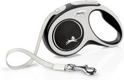 Produktbild von flexi New Comfort Gurt Hundeleine Schwarz Gr. S 5 m - 5 m