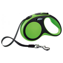 Produktbild von flexi New Comfort Gurtleine grün Größe S 5 m - 5 m