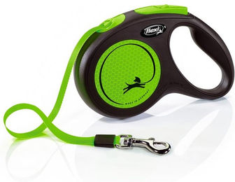 flexi New Neon M Gurt 5 m für Hunde bis 25 kg - 5 m – Bild 1 von 7