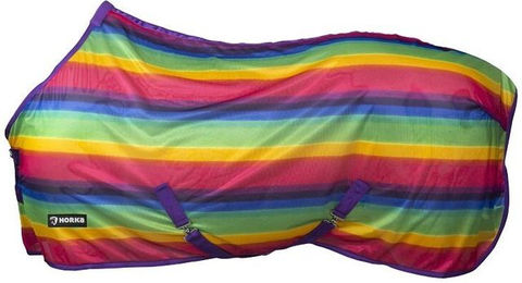 Produktbild von Fliegendecke für Pferde mit Print Horka