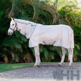 Produktbild von Fliegendecke mit Halsabdeckung für Pferde Amigo