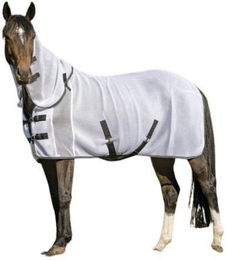 Produktbild von Fliegendecke mit Halsteil Equithème 3D Mesh 0g