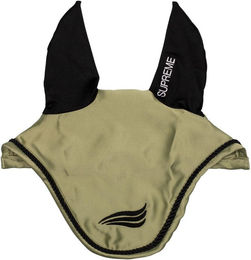 Produktbild von Fliegenhaube für Pferde aus Satin mit elastischen Ohren Supreme