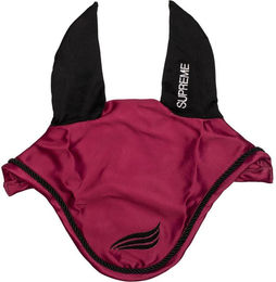 Produktbild von Fliegenhaube für Pferde aus Satin mit elastischen Ohren Supreme
