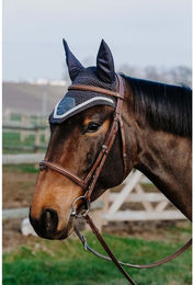 Produktbild von Fliegenhaube für Pferde Equithème Badge